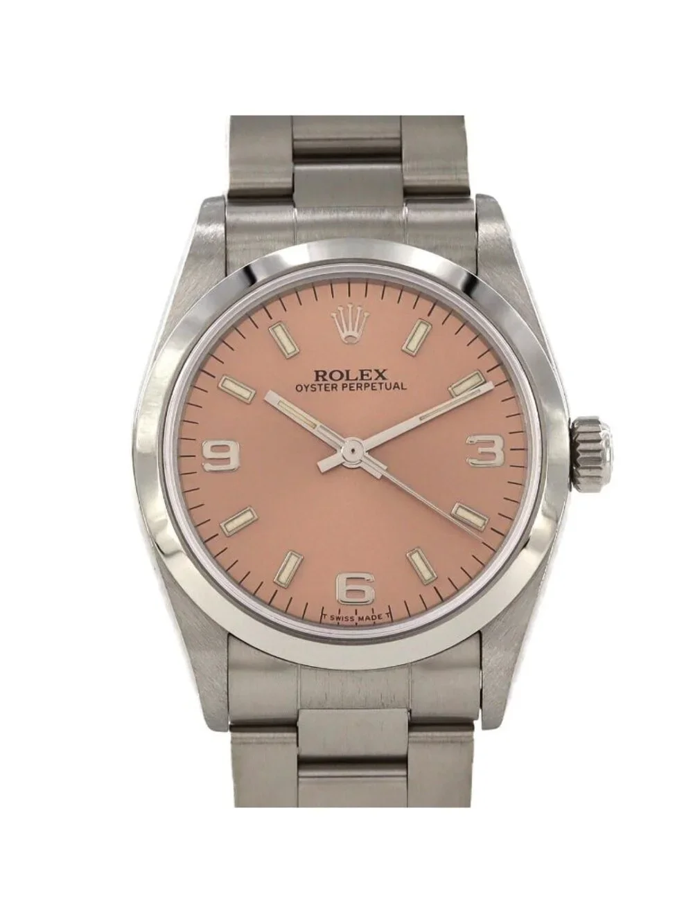 Rolex Oyster Perpetual SS Automatic Winding Number Watch